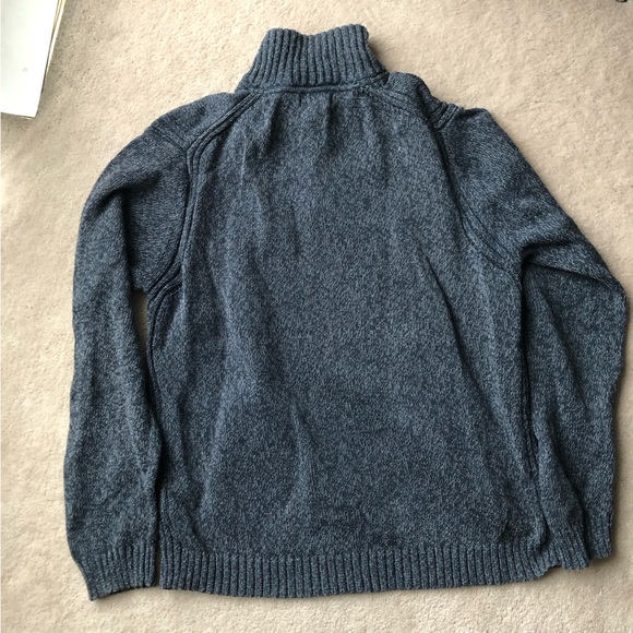 EDDIE BAUER - mens zip up sweater medium - Picture 2 of 4
